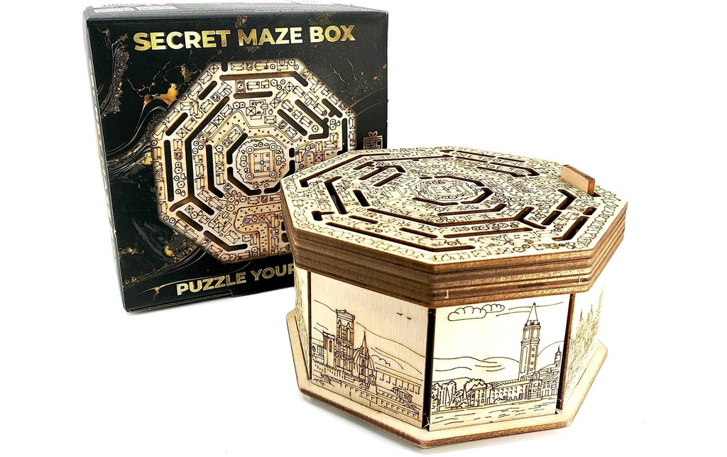 Escape Welt Jeux de réflexion Boîte secrète «Maze