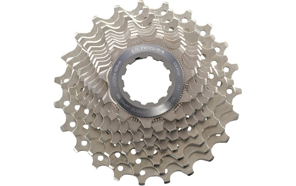 Shimano Cassette de vélo Ultegra CS-6700 10 vitesses, 12-30 dents