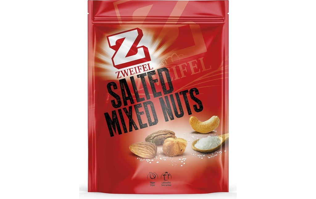 Zweifel Sachet Mixed Nuts Salted 115 g