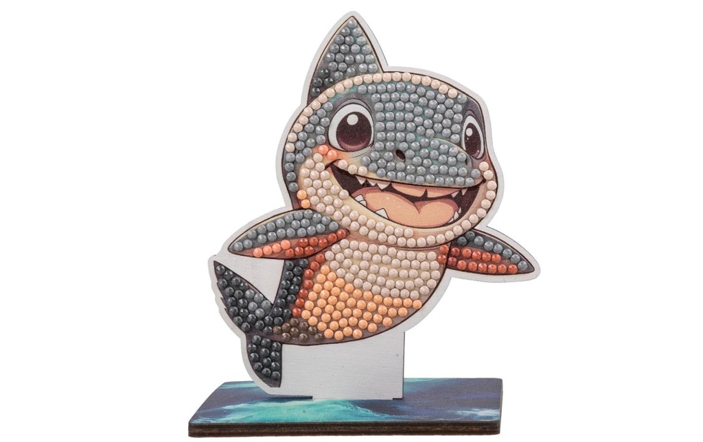 CRAFT Buddy Kits de bricolage Shark Crystal Art Wildlife Buddies