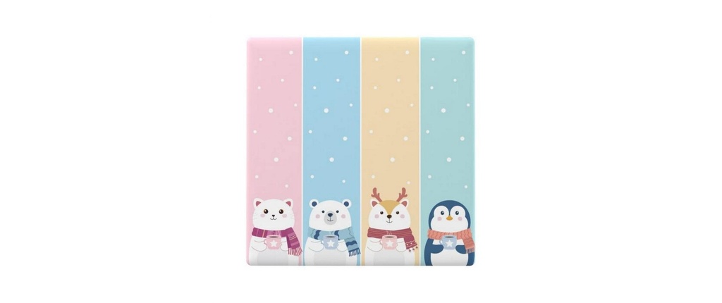 SONOFF Couverture quadruple pour T5-4C-86-cartoon