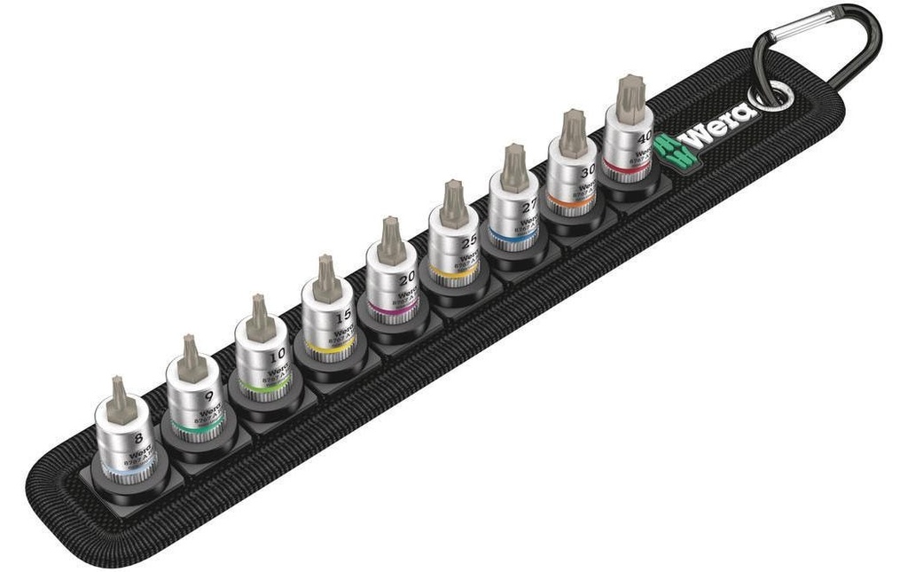 Wera Jeux de douilles Belt A 3 TORX 1/4