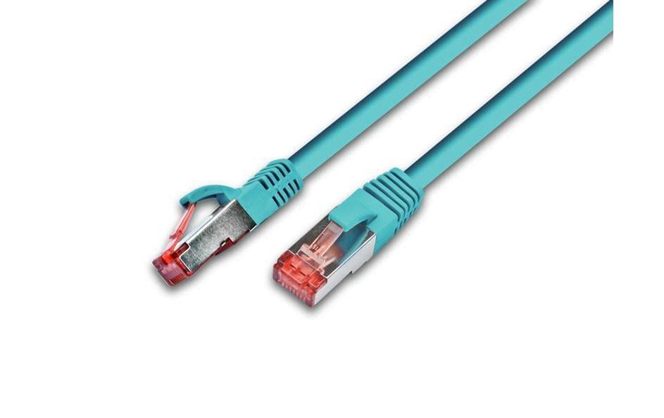 Wirewin Câble patch RJ-45 - RJ-45, Cat 6, S/FTP, 0.5 m, Turquoise