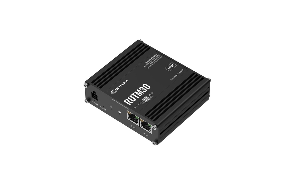 Teltonika Router Industriel 5G RUTM30 eSIM