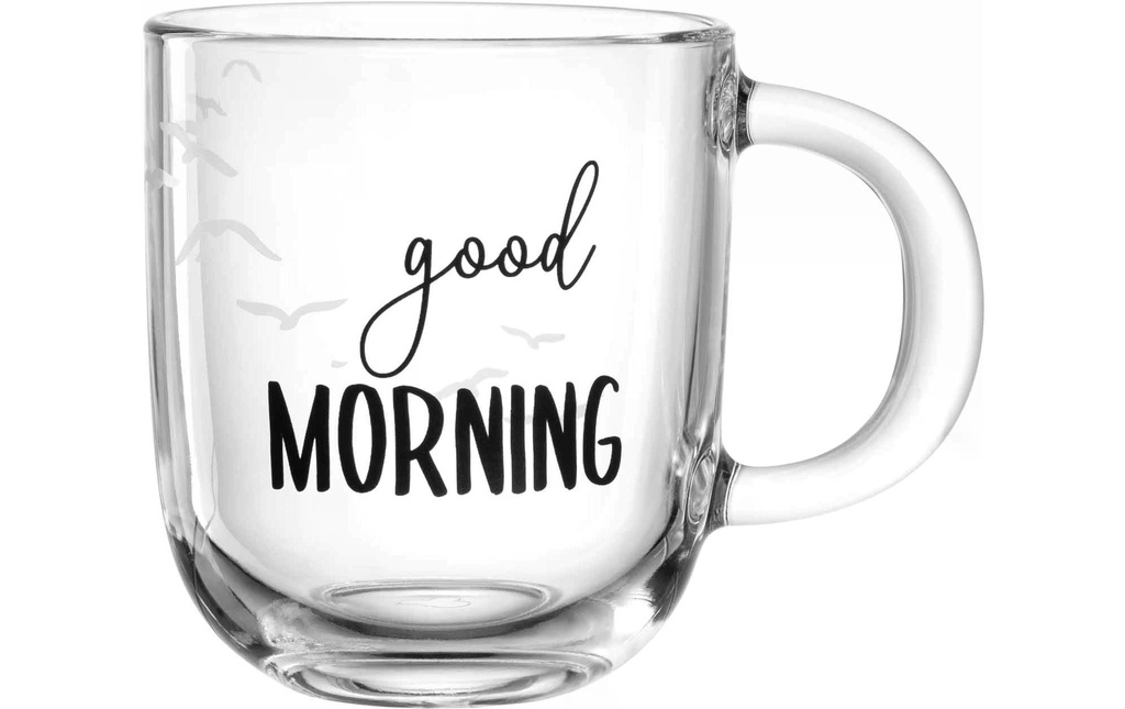 LEONARDO Tasse universelle Ufficio Good Morning 400 ml, 1 Pièce/s