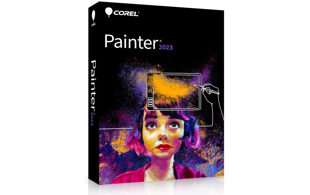 Corel Painter 2023 Box, version complète, Windows/Mac, DE/FR/EN