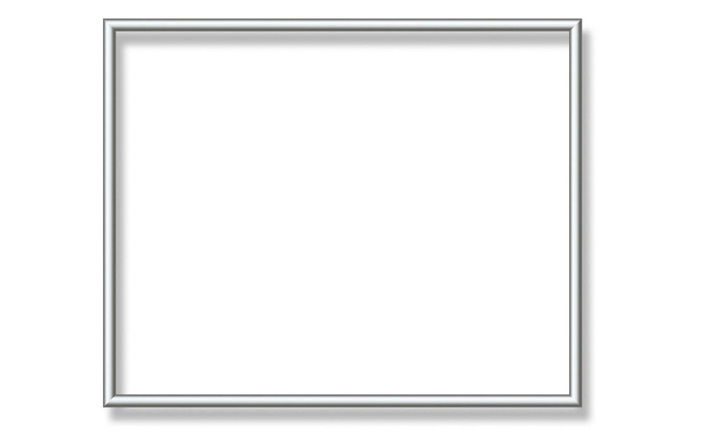 Schipper Accessoires Cadre en aluminium argent 40 x 50 cm