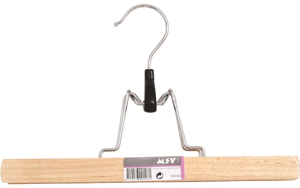 MSV Cintre pour pantalons 1 Pièce/s, Brun clair