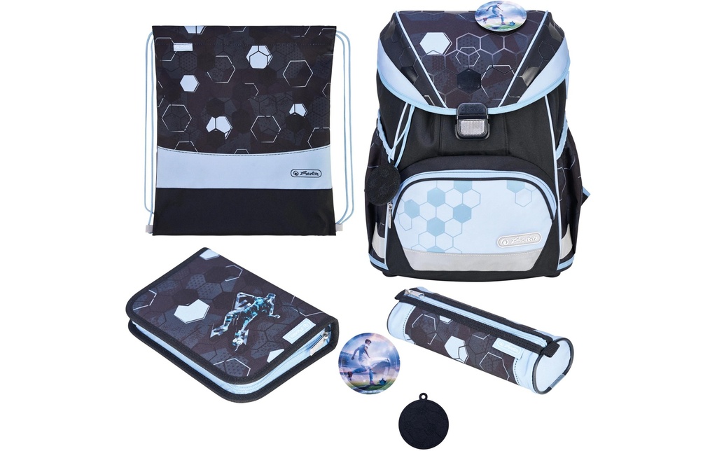Herlitz Set de cartable UltraLight XL Plus Soccer 22 l