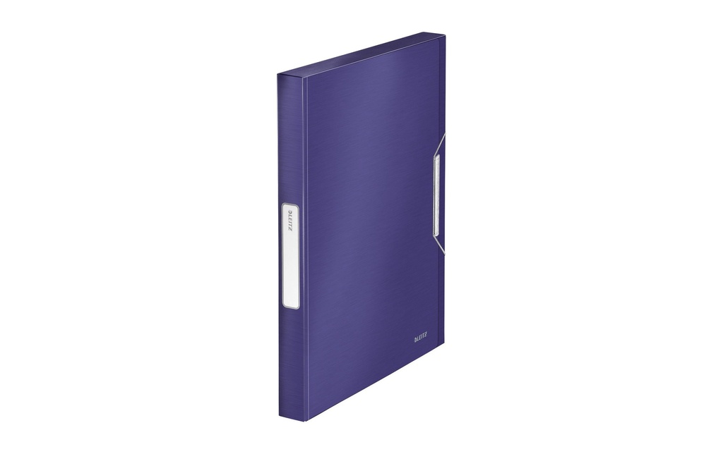 LEITZ Box classem.Style PP bleu tit.