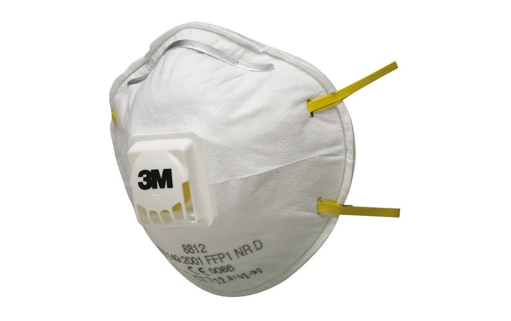 3M Masque de protection respiratoire 8812 FFP1, 10 pièces