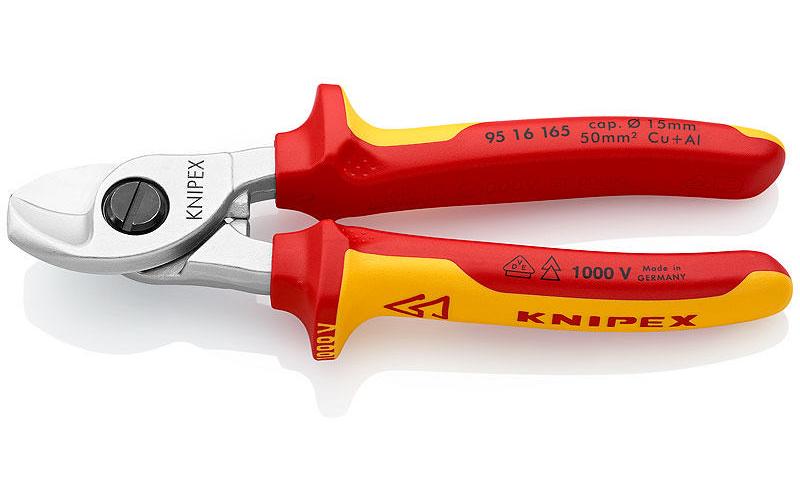 Knipex Coupe-câble 165 mm 1000 V chromé