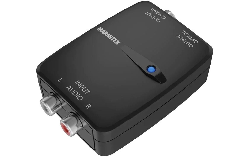 Marmitek Convertisseur Connect AD12 - Chinch vers Toslink