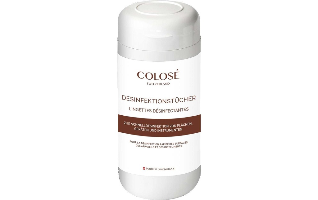 Colosé Lingettes désinfectantes Domaine 120 lingettes