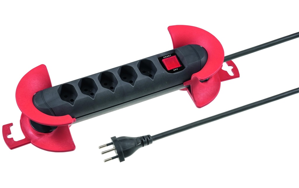 STEFFEN Bloc multiprises STEBA STRONG 5x T13