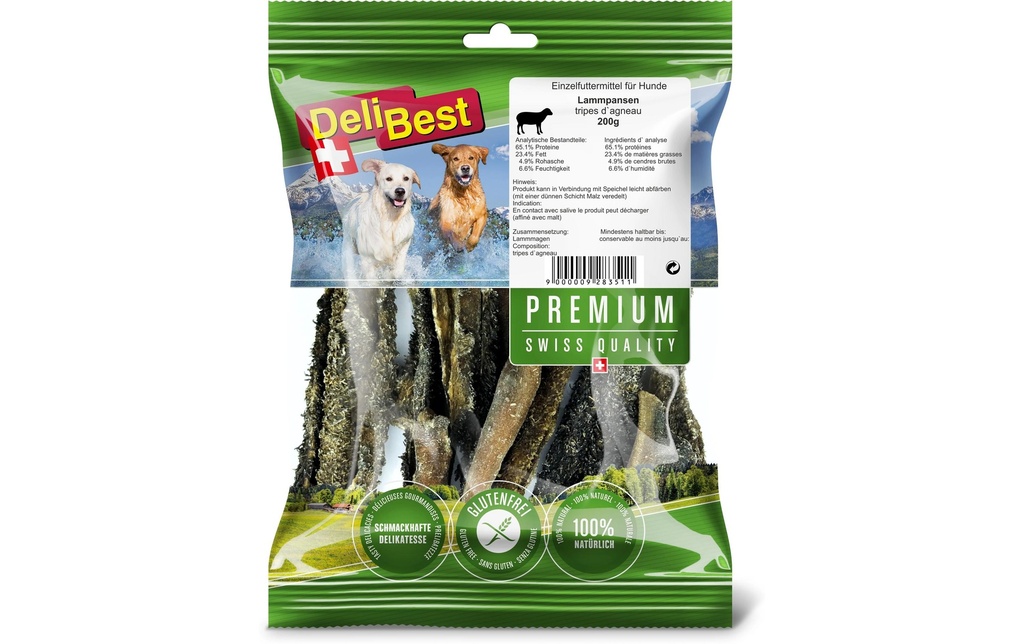 DeliBest Panse Premium Agneau, 200 g