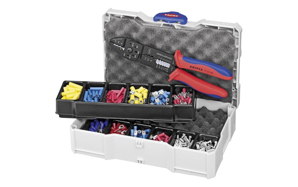 Knipex Assortiment de sertissage pour connecteur de câble