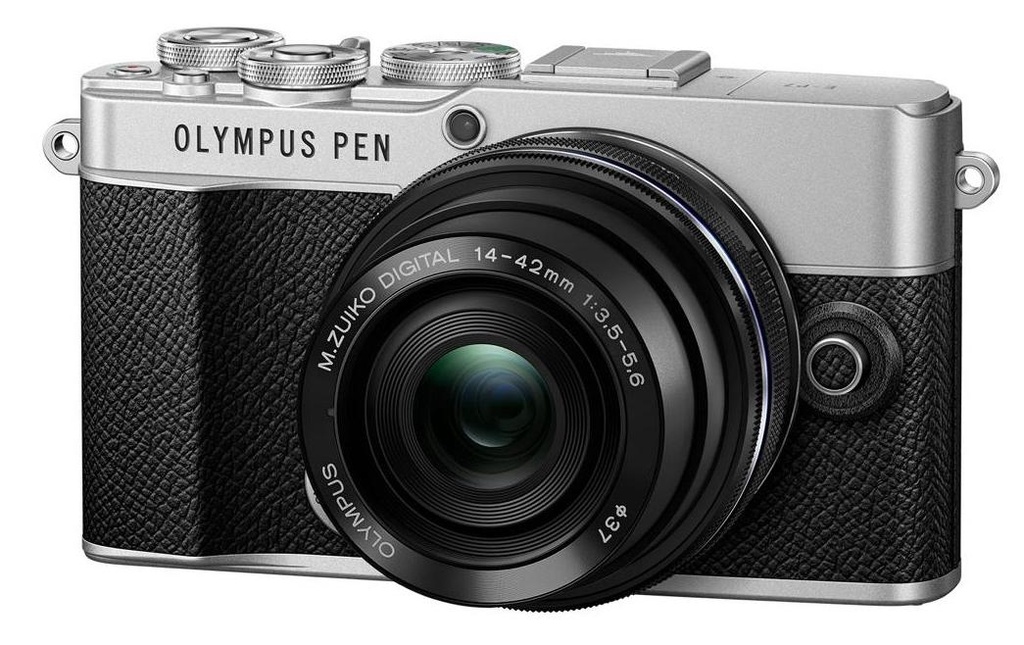 OM-System Appareil photo E-P7 Kit 14-42 Argenté