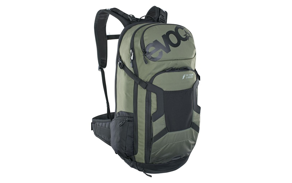 evoc Sac à dos FR Tour E-Ride 30 l, Dark/Olive/Black