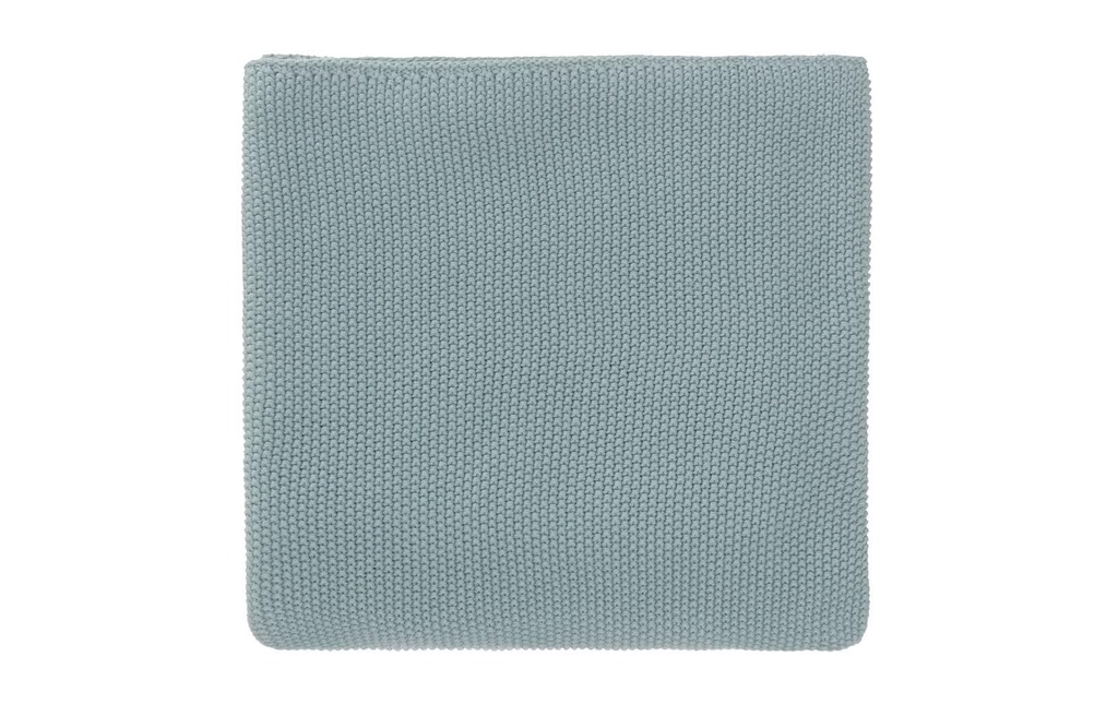 Urbanara Couverture Antua 140 x 200 cm, Vert-gris