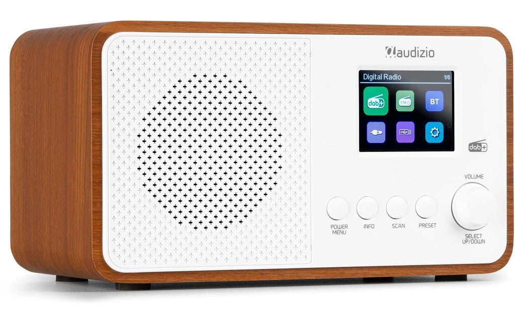 Audizio Radio DAB+ Avio Blanc