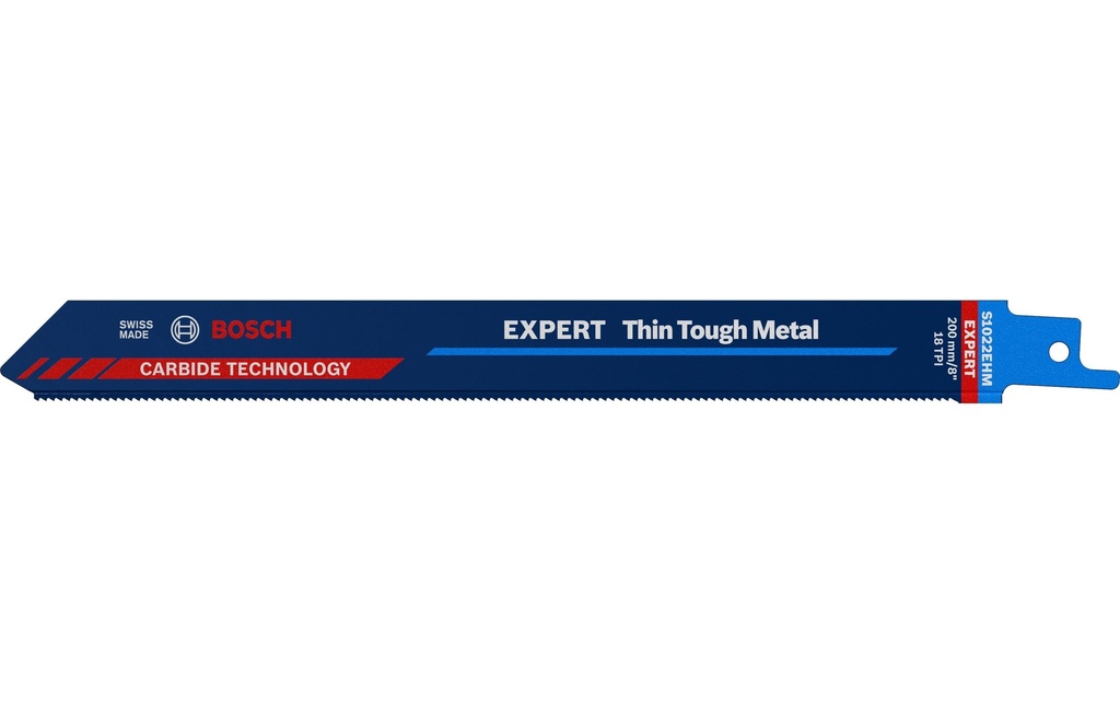 Bosch Professional Lame de scie sabre EXPERT Thin Tough Metal S 1022 EHM