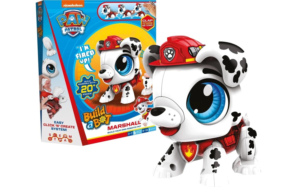 Spinmaster Build a Bot Paw Patrol Marshall