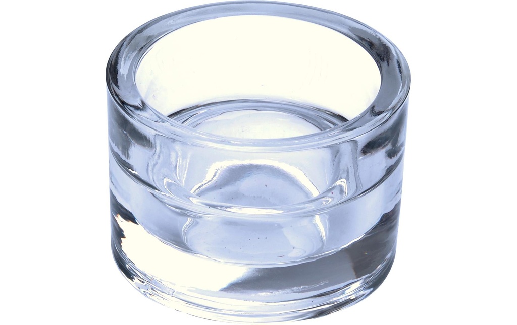 müller Kerzen Porte-verre pour bougie à thé et maxi-bougie 1 Pièce/s, Transparent