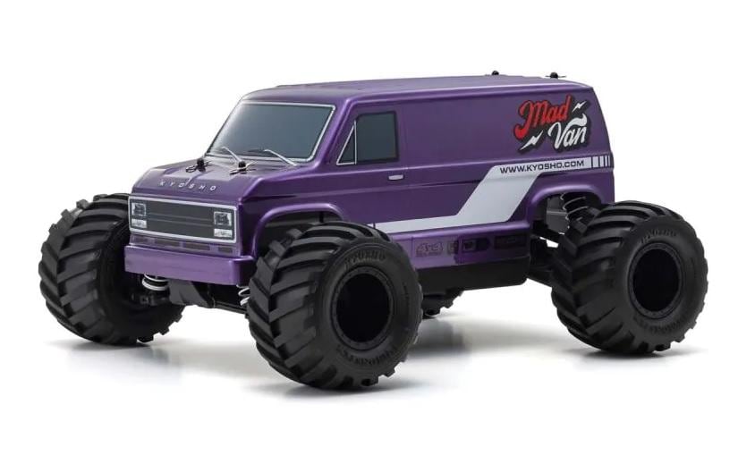 Kyosho Monster Truck Fazer Mk2 Mad Van 4WD, Violet, ARTR, 1:10