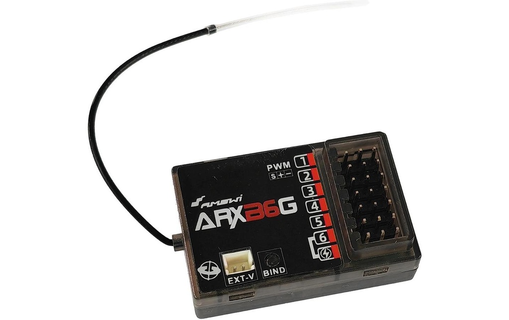 Amewi Récepteur ARXB6G 6 canaux avec gyroscope Pour ATXB6 et ATXB8