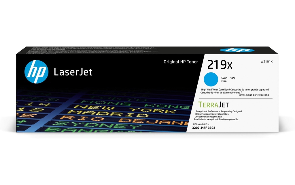 HP HP toner 219X cyan