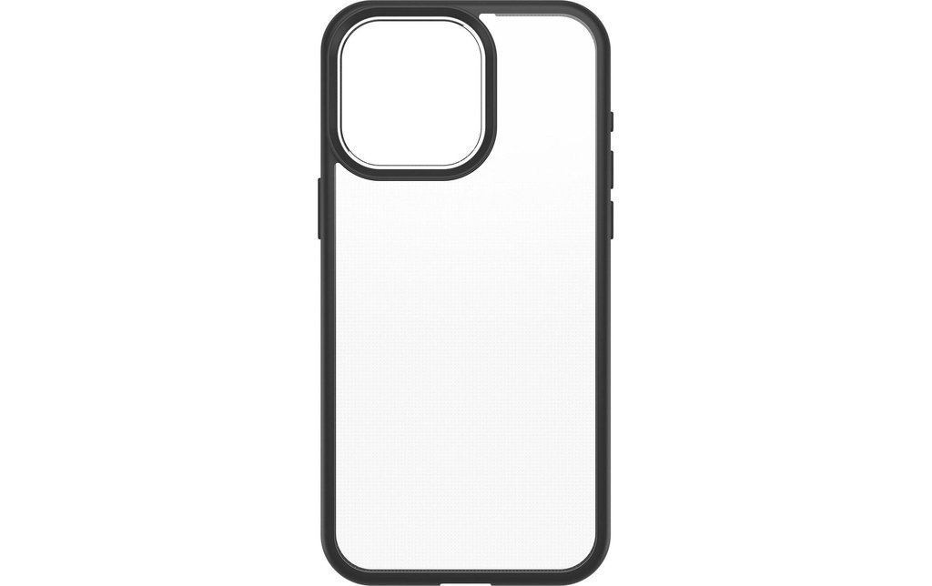 Otterbox Coque arrière React iPhone 15 Pro Max Transparent/Noir