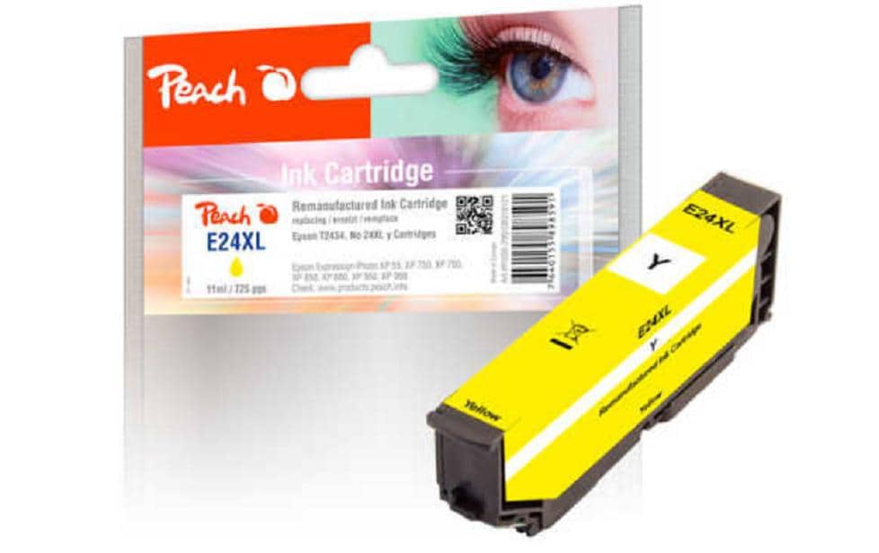 Peach Encre Epson T2434, No 24XL Yellow