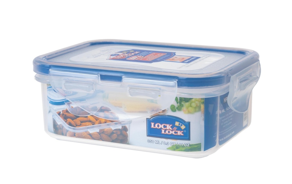 Lock & Lock Récipients à provisions 0.35 l, Transparent