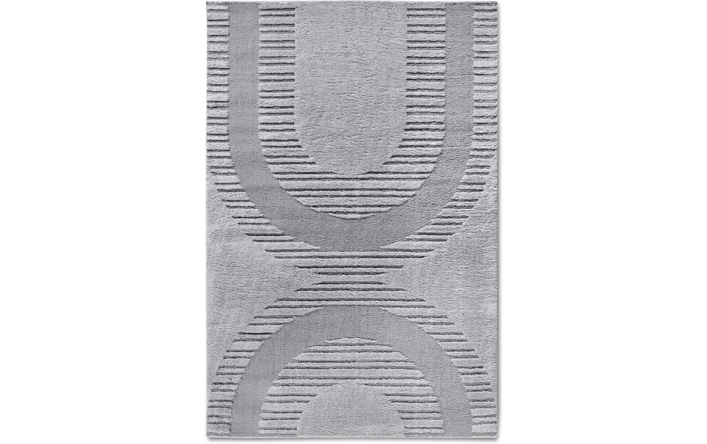 Elle Decoration Tapis Bartoux 160 cm x 235 cm,  Light Grey