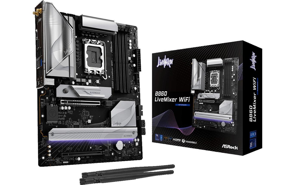ASRock Carte mère B860 LiveMixer WiFi