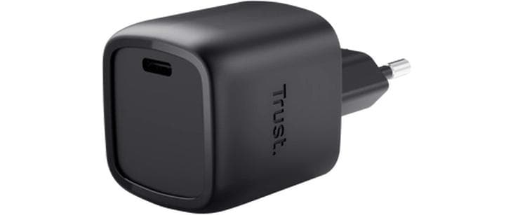 Trust Chargeur mural USB Maxo USB-C-GaN 30 W Noir