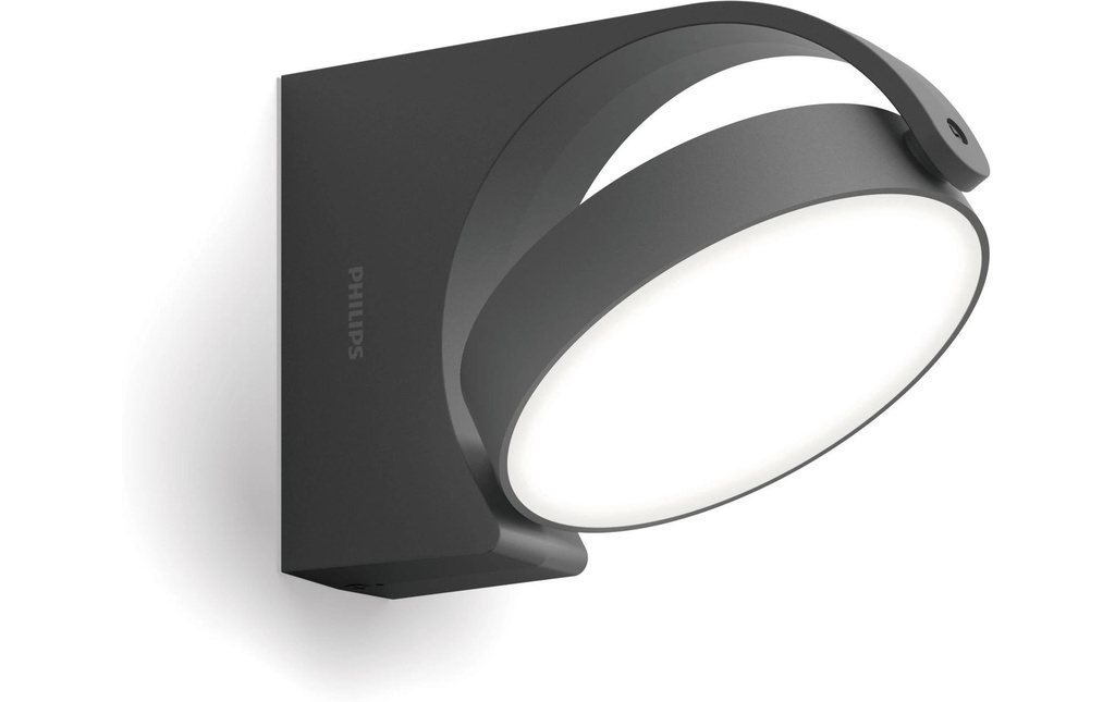 Philips Lampe murale Mimosa 7W 2700K anthracite