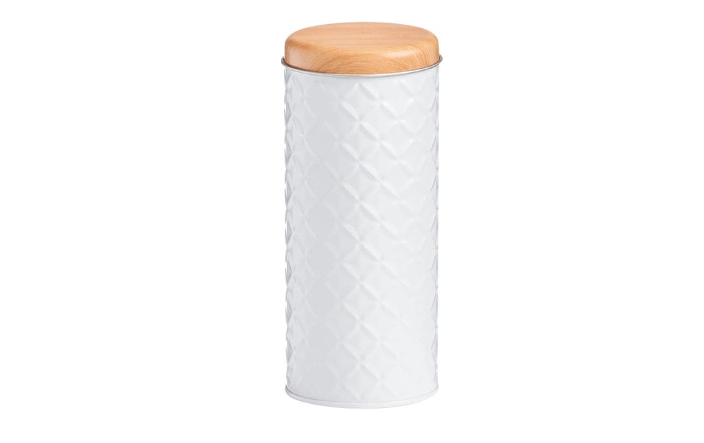 Zeller Present Boîte à provisions Scandi 0.68 l, Blanc