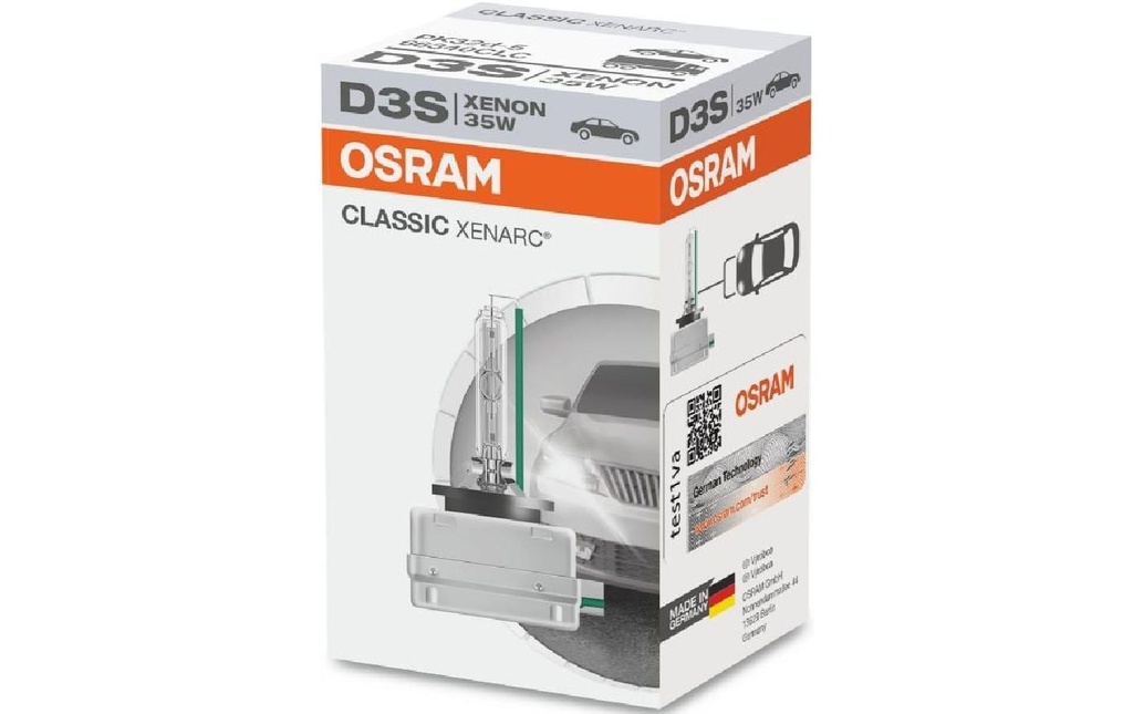 OSRAM Ampoule XENARC CLASSIC 35W PK32d-5 4150K Voiture de tourisme