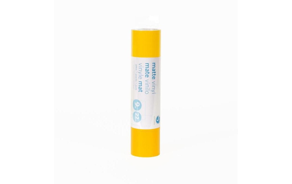 Silhouette Film de vinyle Mat 22.9 cm Jaune