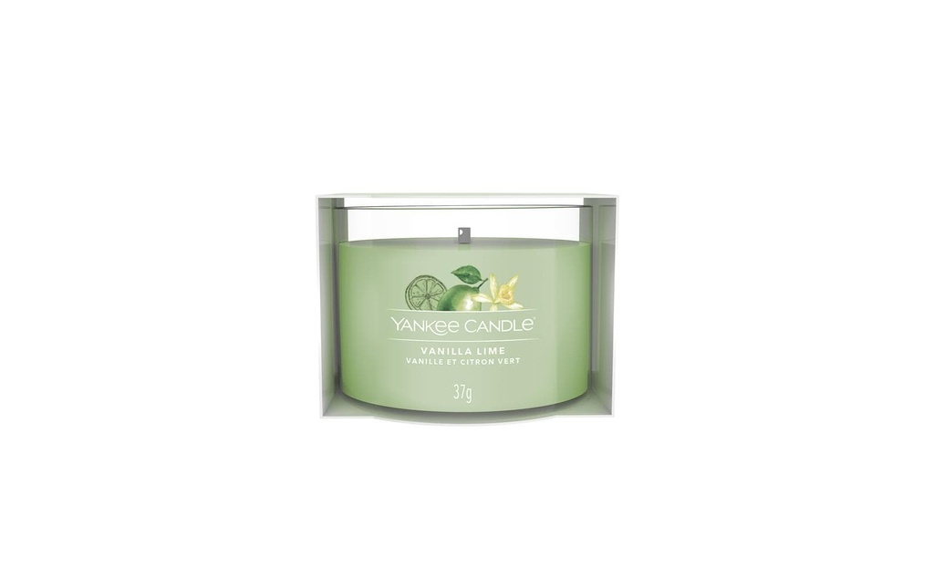 Yankee Candle Signature Bougie parfumée Vanilla Lime Signature 37 g