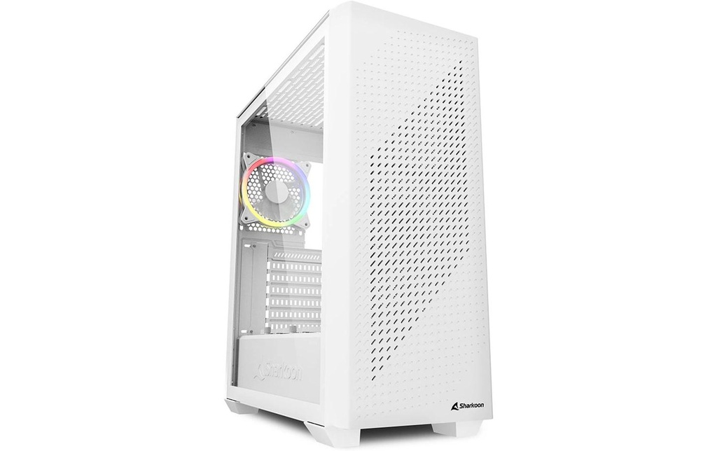 Sharkoon Boîtier d’ordinateur VS9 RGB Blanc