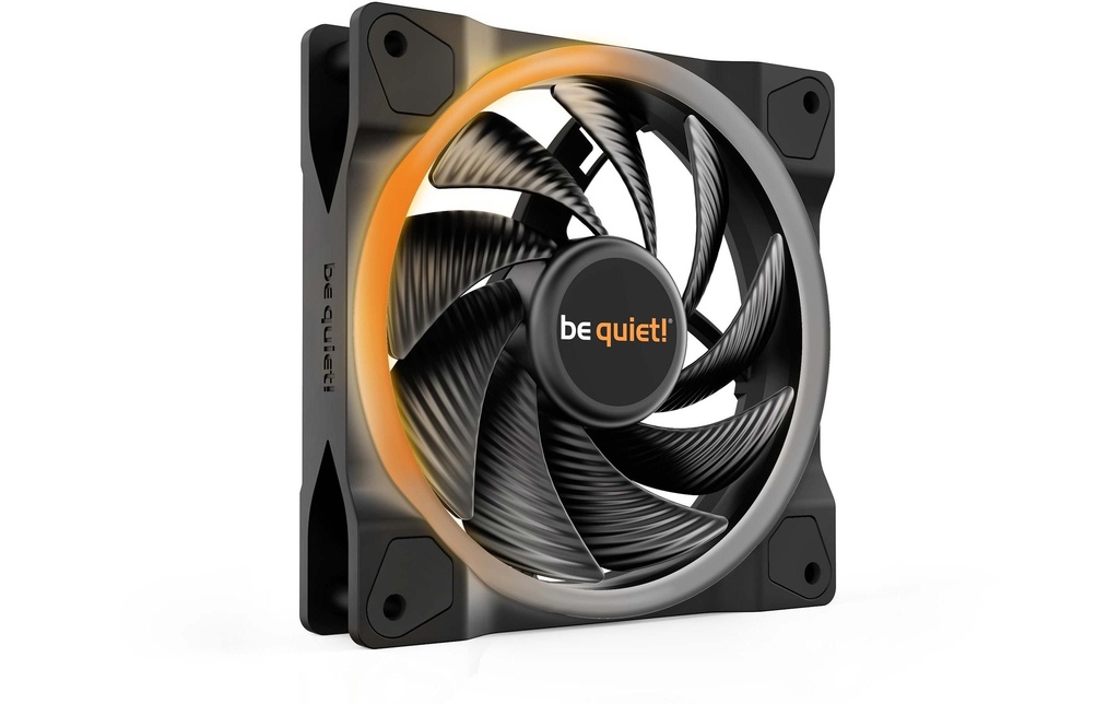 be quiet! Ventilateur PC Light Wings high-speed 120 mm