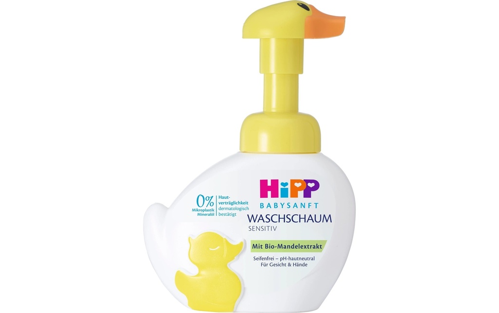 HIPP Mousse lavante Canard 250 ml