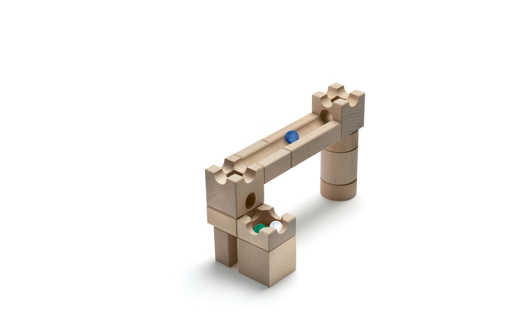 Cuboro Accessoires pour circuits de billes Aimant Le kit supplémentaire pour les ponts magiques