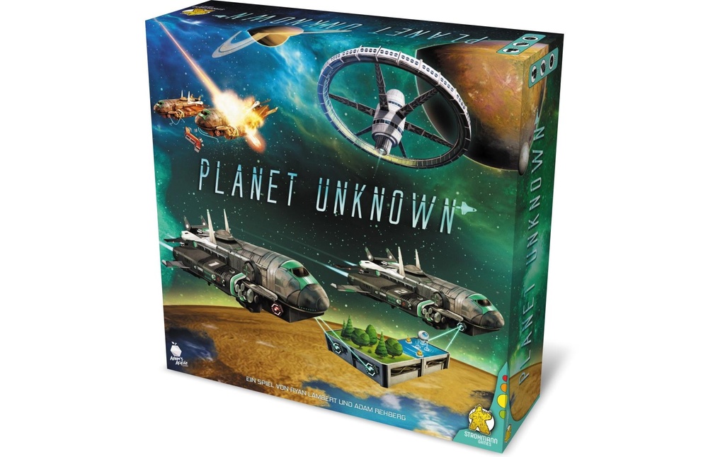 Strohmann Games Jeux de connaisseur Planet Unknown -DE-