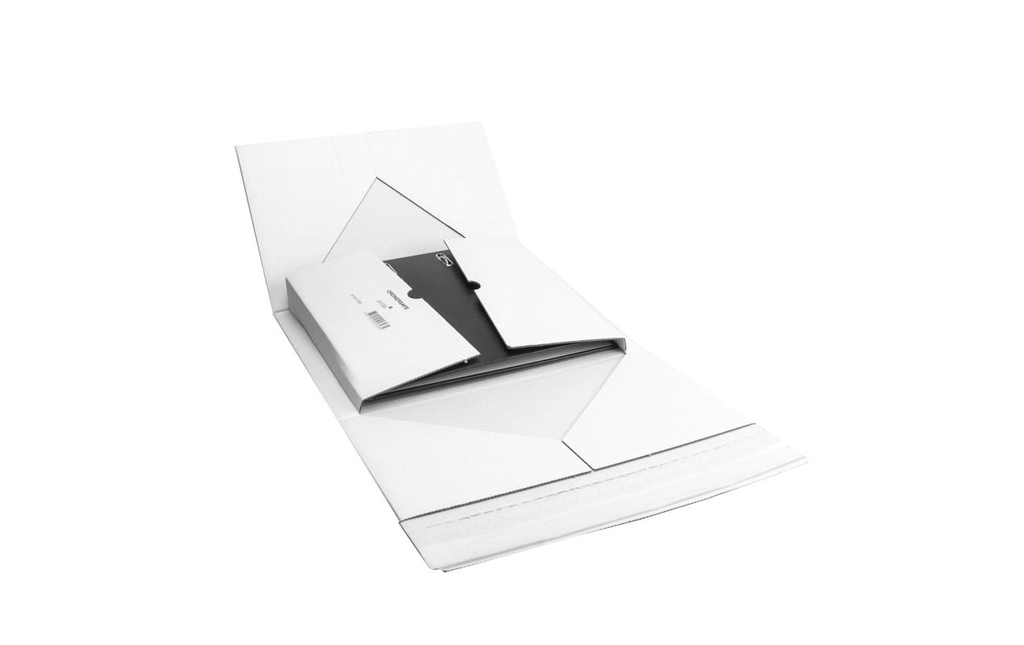 Antalis Carton d’expédition des dossiers 32.5 x 29 x 8 cm 1 pièce, blanc