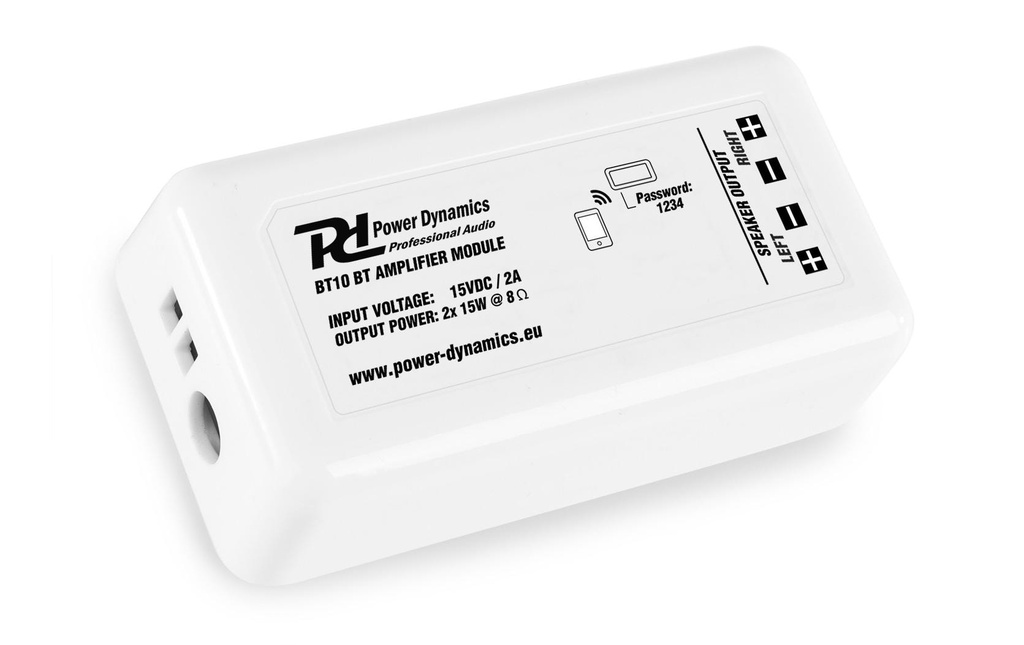Power Dynamics Amplificateur pro BT10