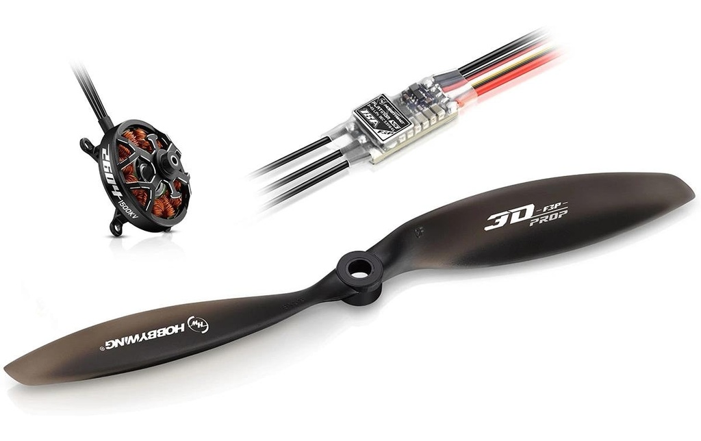 Hobbywing Kits d’entraînement Platinum F3P 2D Combo 1500 kV